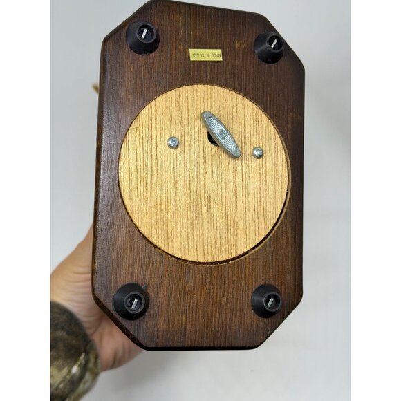 VTG Porcelain Carousel Horse Music Box 8" Taiwan Wood Base Plays Carousel Waltz - Picture 6 of 7